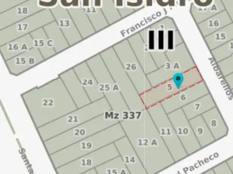 Terreno en Venta en Martinez Vias / Santa Fe, USD 410.000