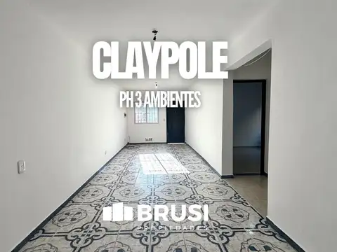 Departamento a estrenar con cochera en Claypole