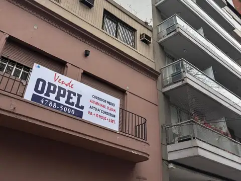 Terreno en Venta en Belgrano, USD 800.000