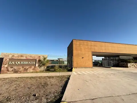 Bº La Quebrada. Calle Araoz - Ruta 100