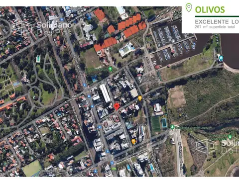 -Lote Apto Propiedad Horizontal- Olivos Vias Rio