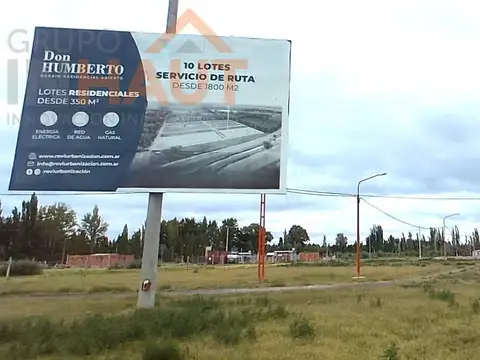 Terrenos obre ruta 151 - de 1700 a 1800 m2 - C. Cordero, Río Negro