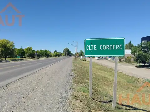Terreno frente a RUTA 151 - ESQUINA de 1979,65m2 - C. Cordero, Río Negro