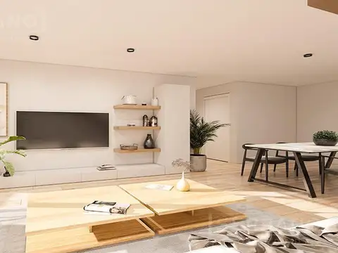 Departamento 4 ambientes con 2 baños