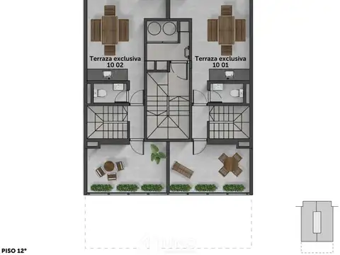 Departamento en Venta en Rosario, USD 59.800