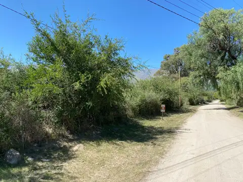 Lote esquina sobre ruta 14, San Javier - valle de Traslasierras
