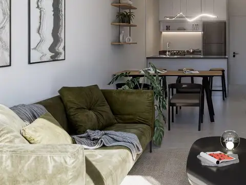 Departamento Monoambiente con 1 baño