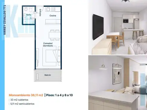 Departamento en Venta Apto profesional