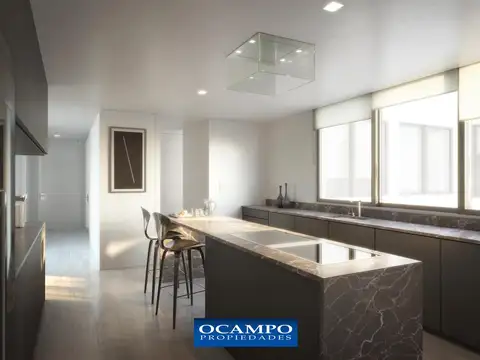 Departamento 4 ambientes con 3 baños