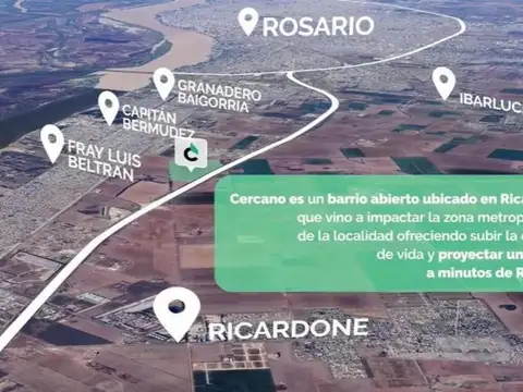 Terreno en Venta en Capitán Bermudez, USD 13.500