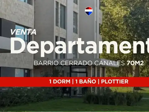 VENTA DEPARTAMENTO 1 DORM PLANTA BAJA , B° CANALES