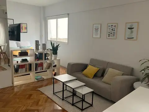 Optimo monoambiente en alquiler en Palermo Chico