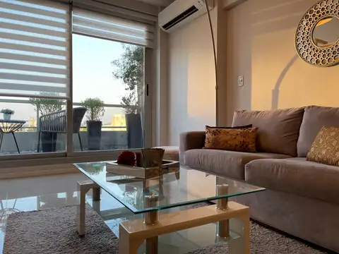 Departamento 2 ambientes con 2 baños