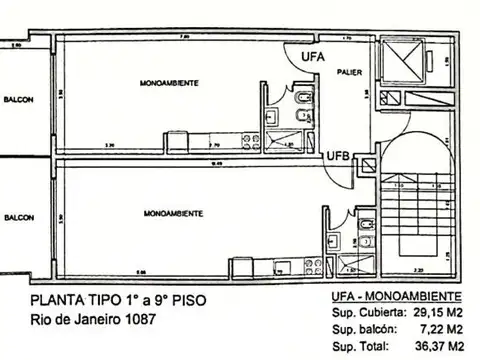 Alquiler 1 Ambiente a Estrenar Balcon Aterrazado
