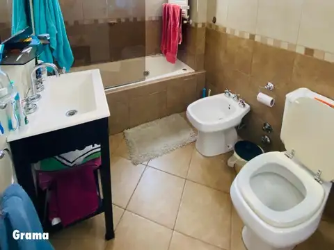 Semipiso de 3 ambientes con terraza y sum