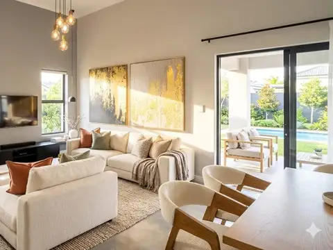 Casa 4 ambientes con 2 baños