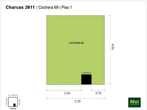 Charcas 2600