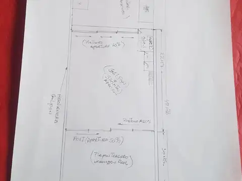 Galpon en Venta 20  mts Fondo