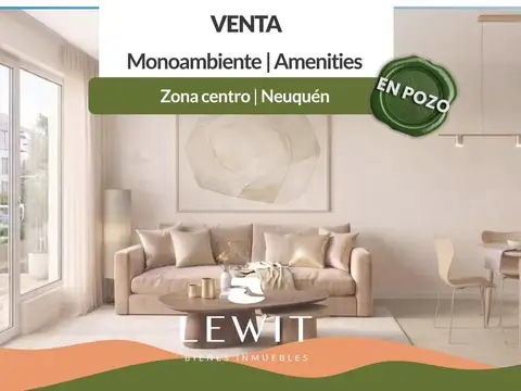 Venta monoambiente en Pozo | Pileta | SUM con parrillas | Terraza accesible | Zona centro | Neuquén