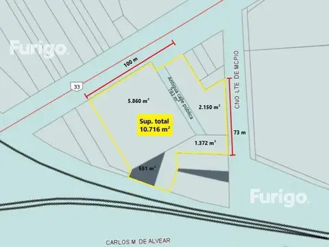 Terreno en Venta en Perez, USD 720.000