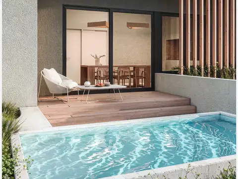 Casa Monoambiente con 2 baños