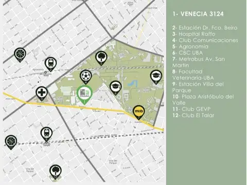 Terreno en Venta en Agronomía, USD 195.000