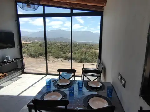 Ruta  7 y Rio Cacheuta Potrerillos, Mendoza