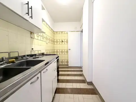 Departamento 2 ambientes con patio