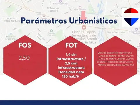 Terreno en Venta de 4160,0 m2
