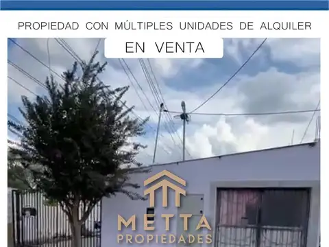 VENTA - PROPIEDAD CON MÚLTIPLES UNIDADES DE ALQUILER