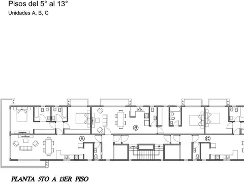 Departamento en Venta de 3 ambientes