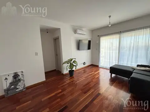Departamento 2 ambientes con 1 baño