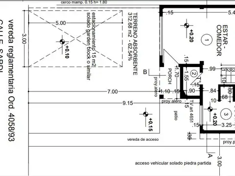 Departamento en Venta de 3 ambientes