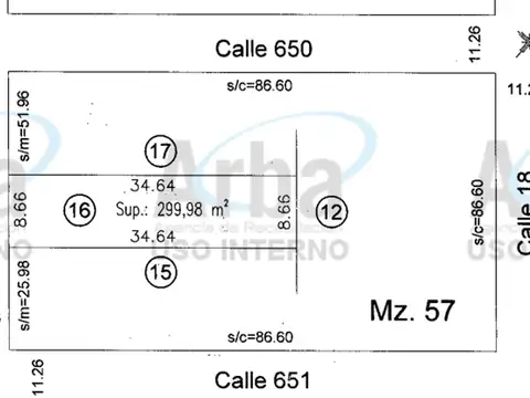 Terreno en Venta en Arana, USD 13.500
