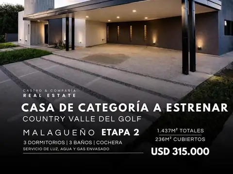 Casa 5 ambientes con 3 baños