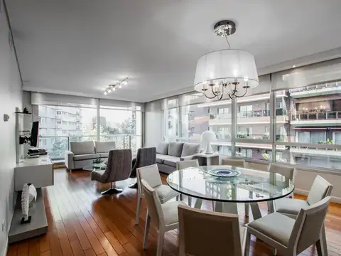 Departamento en venta 4 ambientes en belgrano con cochera y baulera. se vende con renta.