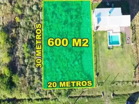 Terreno Venta 600 m² Colonia Popular Chaco