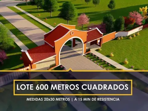 Terreno Venta 600 m² Colonia Popular Chaco
