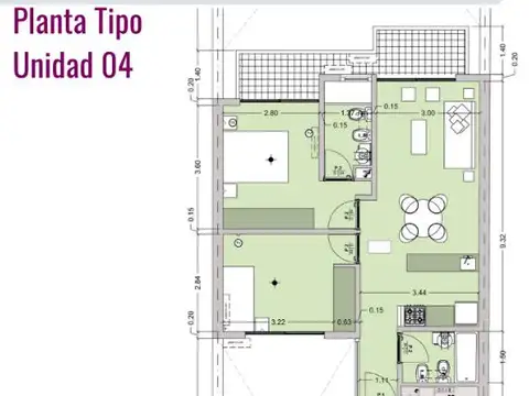 Departamento en Venta en Recoleta, USD 228.800