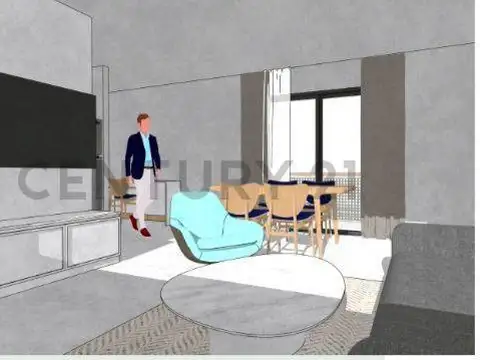 Departamento 2 ambientes con 1 baño