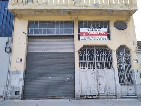 GALPON /DEPOSITO+VIVIENDA. S/ LOTE PPIO. 8.66X48.-MIXTURA 3