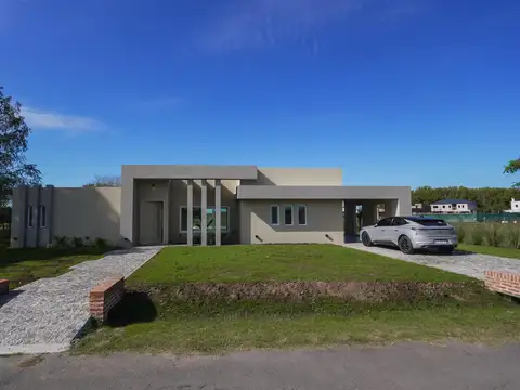 casa a estrenar en venta en club de campo Harás san pablo General Rodriguez
