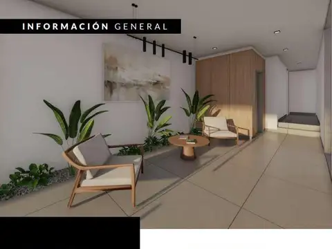 Departamento Monoambiente con 1 baño