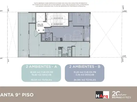 Departamento Monoambiente con 1 baño