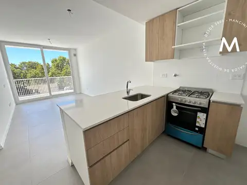 Departamento en alquiler de 3 ambientes con balcón - San Martín
