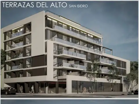 VENTA Depto A ESTRENAR 3 amb + balcón + cochera en San Isidro