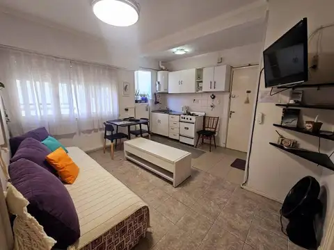 Departamento en Santa Fe 1900 de un ambiente alquiler para estudiantes