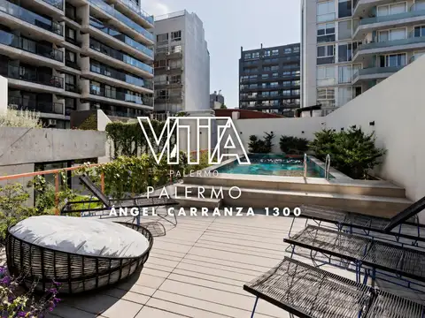 Exclusivo 2 ambientes con patio y full amenities