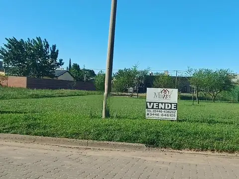 Lote 20x30 luz asfalto y gas en Pueblo General Belgrano