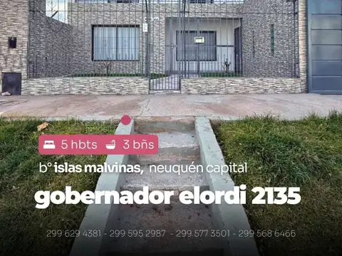 Casa - Alquiler - Argentina, Neuquén - Eduardo Elordi 2135